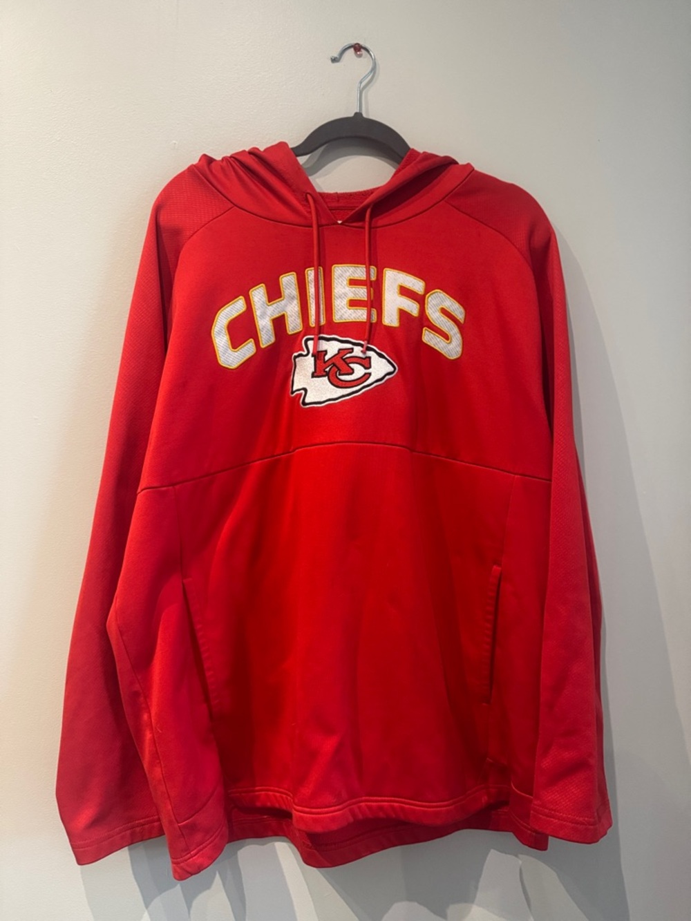 Kansas City Chiefs Red Hoodie with Team Logo